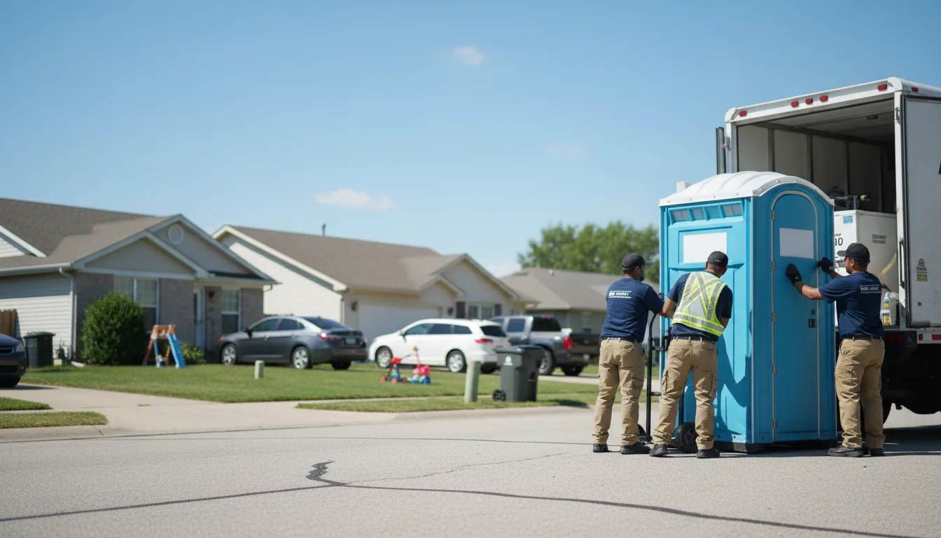 Standard Porta Potty Rentals in Sioux Falls, SD near me